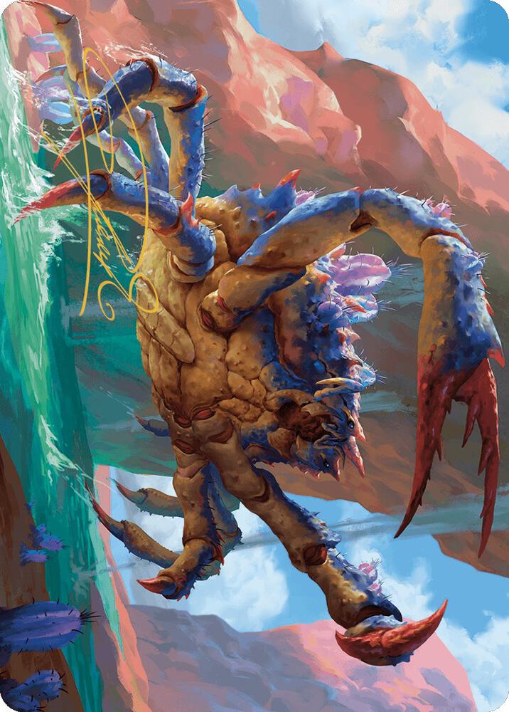 Canyon Crab Art Card Canyon Crab Art Card