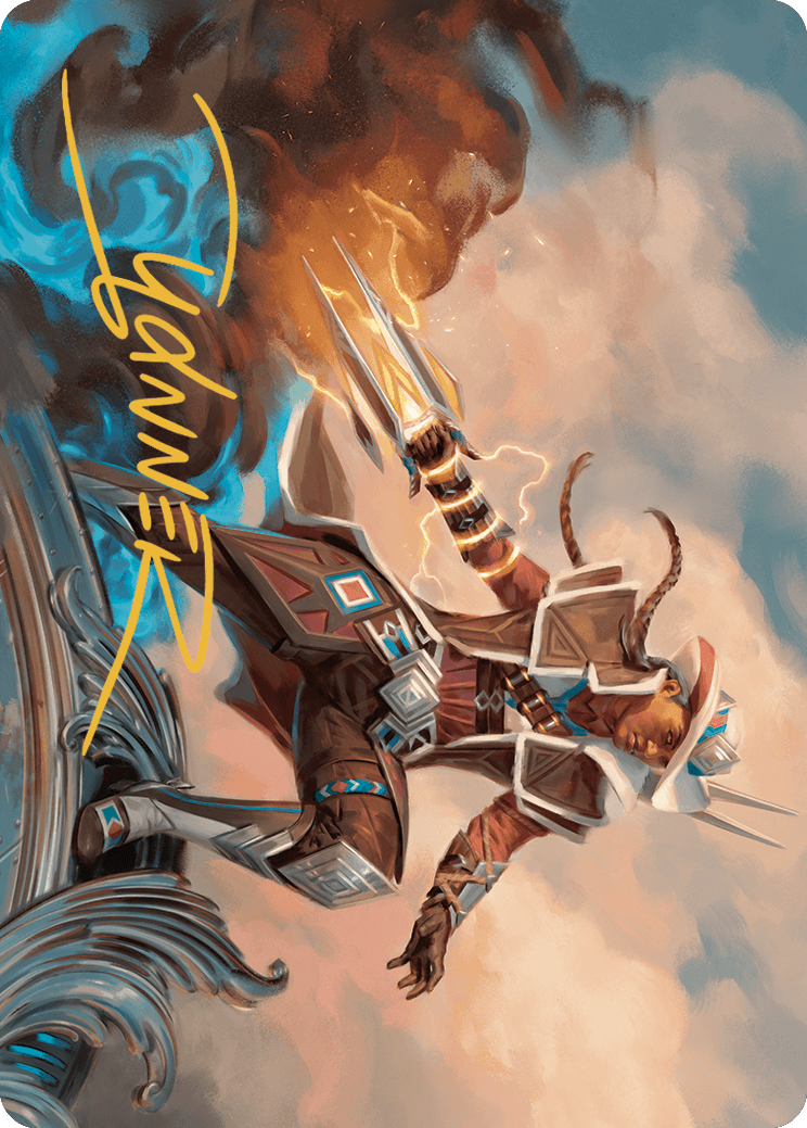 Art Series (17/54) Gold Signature - Annie Flash, the Veteran