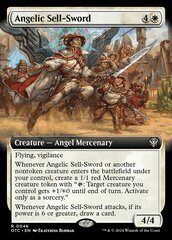 [DEPRECATED] Angelic Sell-Sword - Foil - Extended Art