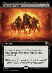 [DEPRECATED] Back in Town - Foil - Extended Art