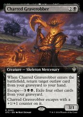 Charred Graverobber - Foil - Extended Art