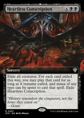 Heartless Conscription - Extended Art