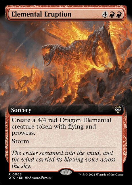 Elemental Eruption - Extended Art