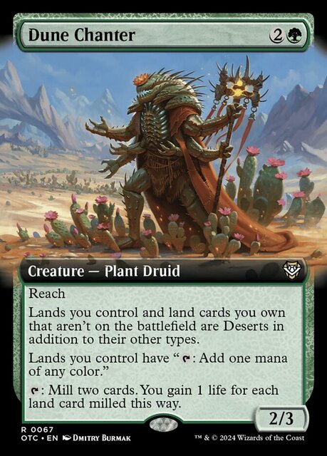 Dune Chanter - Extended Art