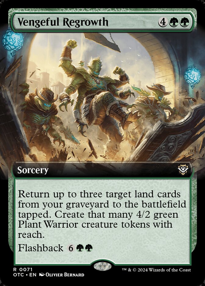 [DEPRECATE] Vengeful Regrowth - Foil - Extended Art