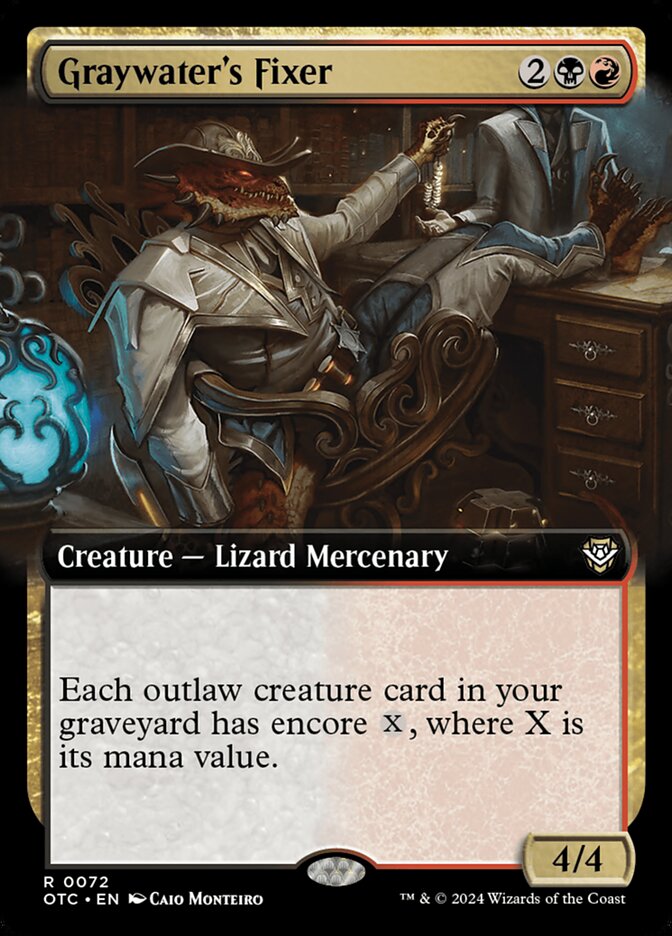 Graywaters Fixer - Extended Art