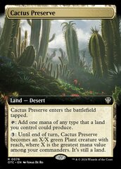 Cactus Preserve - Extended Art