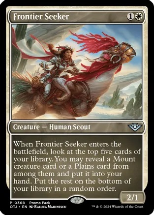 Frontier Seeker - Promo Pack