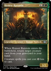 Honest Rutstein - Promo Pack