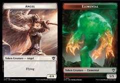 Angel (0003) // Elemental (0021) Double-Sided Token