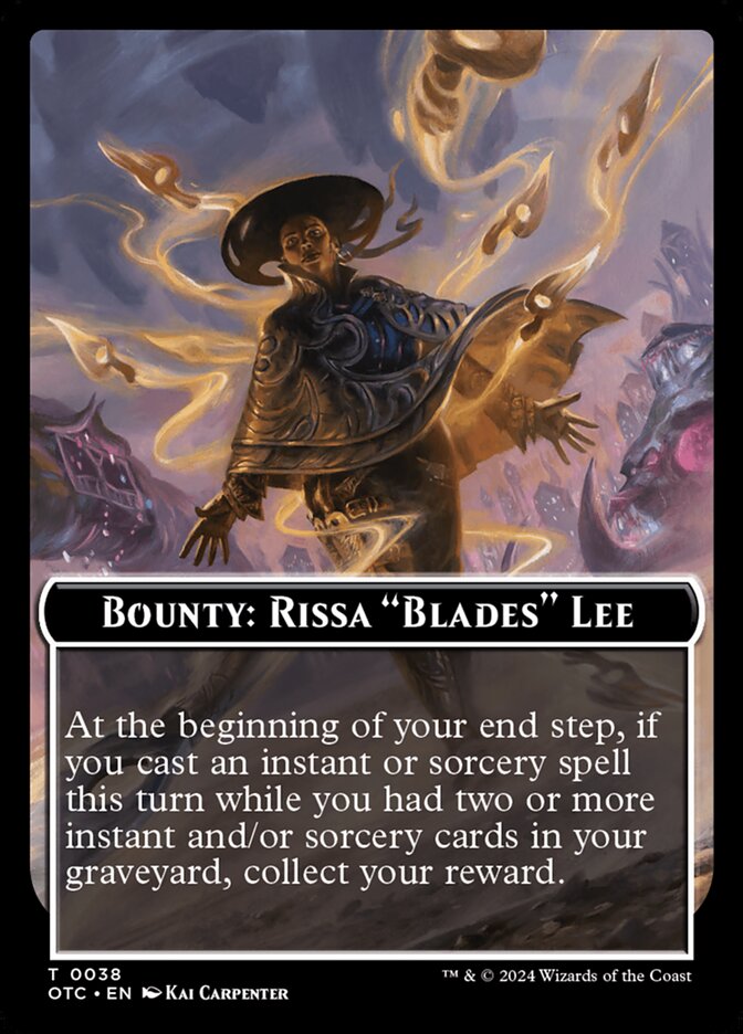 Bounty: Rissa Blades Lee