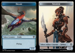 Drake (0005) // Soldier (0026) Double-sided Token