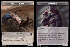 Eldrazi Scion (0002) // Manifest (0028) Double-Sided Token