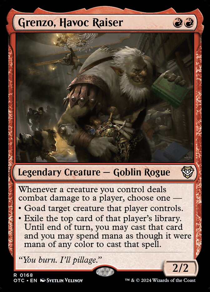 [DEPRECATED] (Duplicate) Grenzo, Havoc Raiser