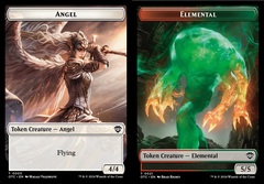 [DEPRECATED] (Duplicate) Angel (0003) // Elemental (0021) Double-sided Token