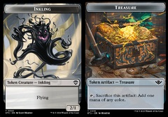 [DEPRECATED] (Duplicate) Inkling (0022) // Treasure (0018) Double-sided Token - Foil