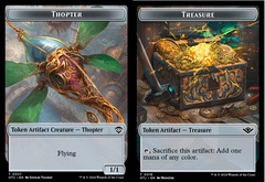 [DEPRECATED] (Duplicate) Thopter (0027) // Treasure (0018) Double-sided Token