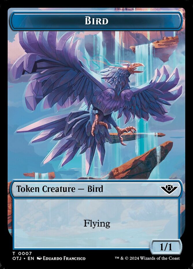 1x Bird Token (7) MTG Outlaws of Thunder Junction NM Magic Regular | eBay 1x Bird Token (7) MTG Outlaws of Thunder Junction NM Magic Regular | eBay