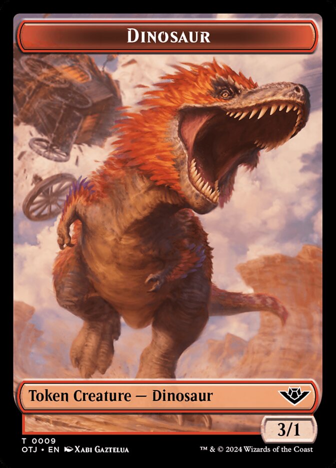 Dinosaur Token (0009)