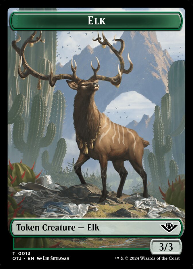 Token - Elk (0013)