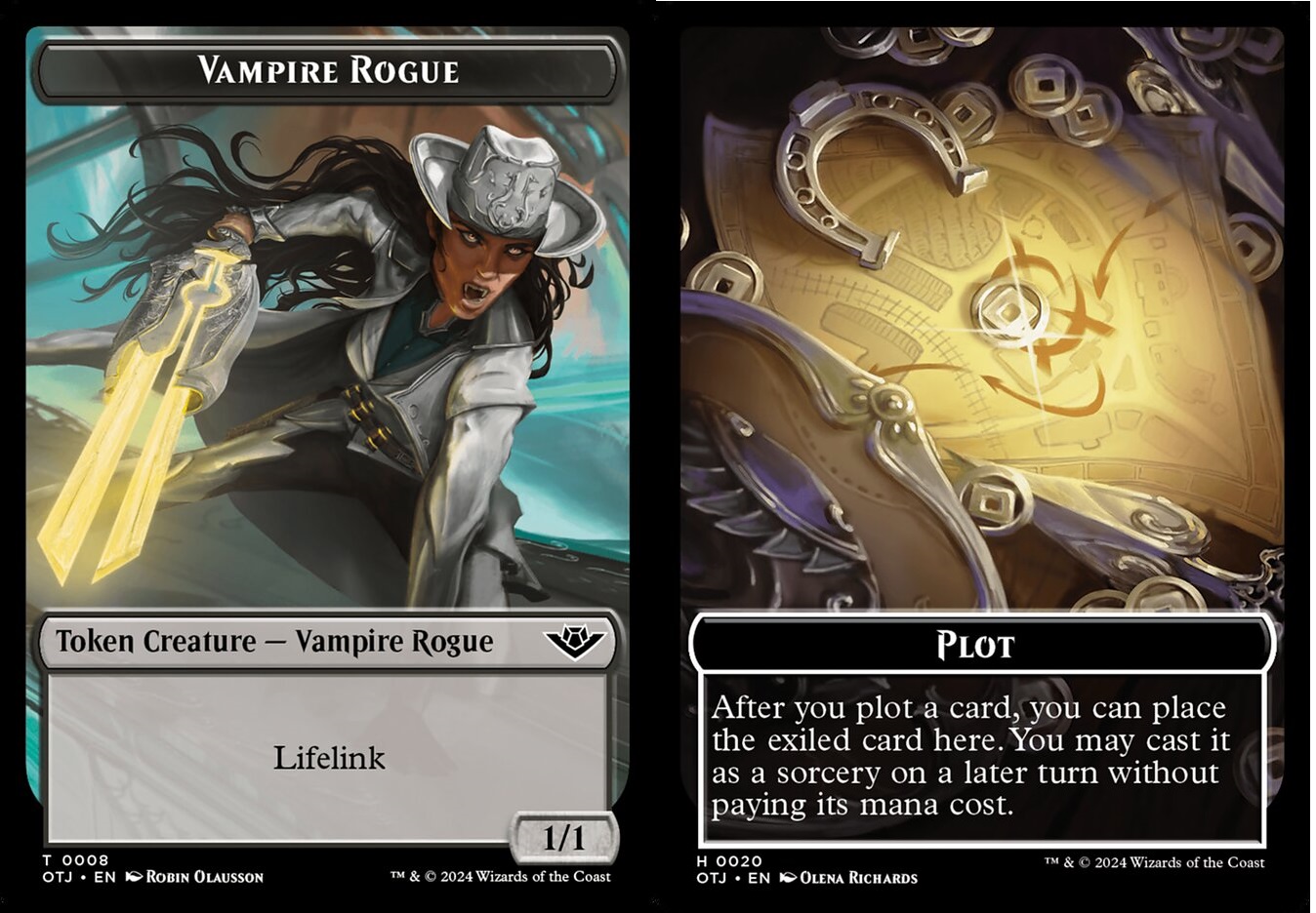 Vampire Rogue (0008) // Plot (0020) Double-Sided Token