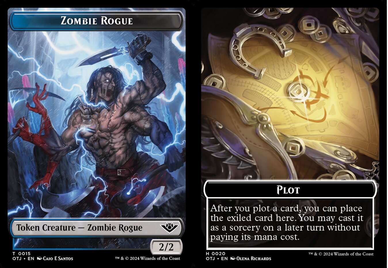 Zombie Rogue (0015) // Plot (0020) Double-Sided Token