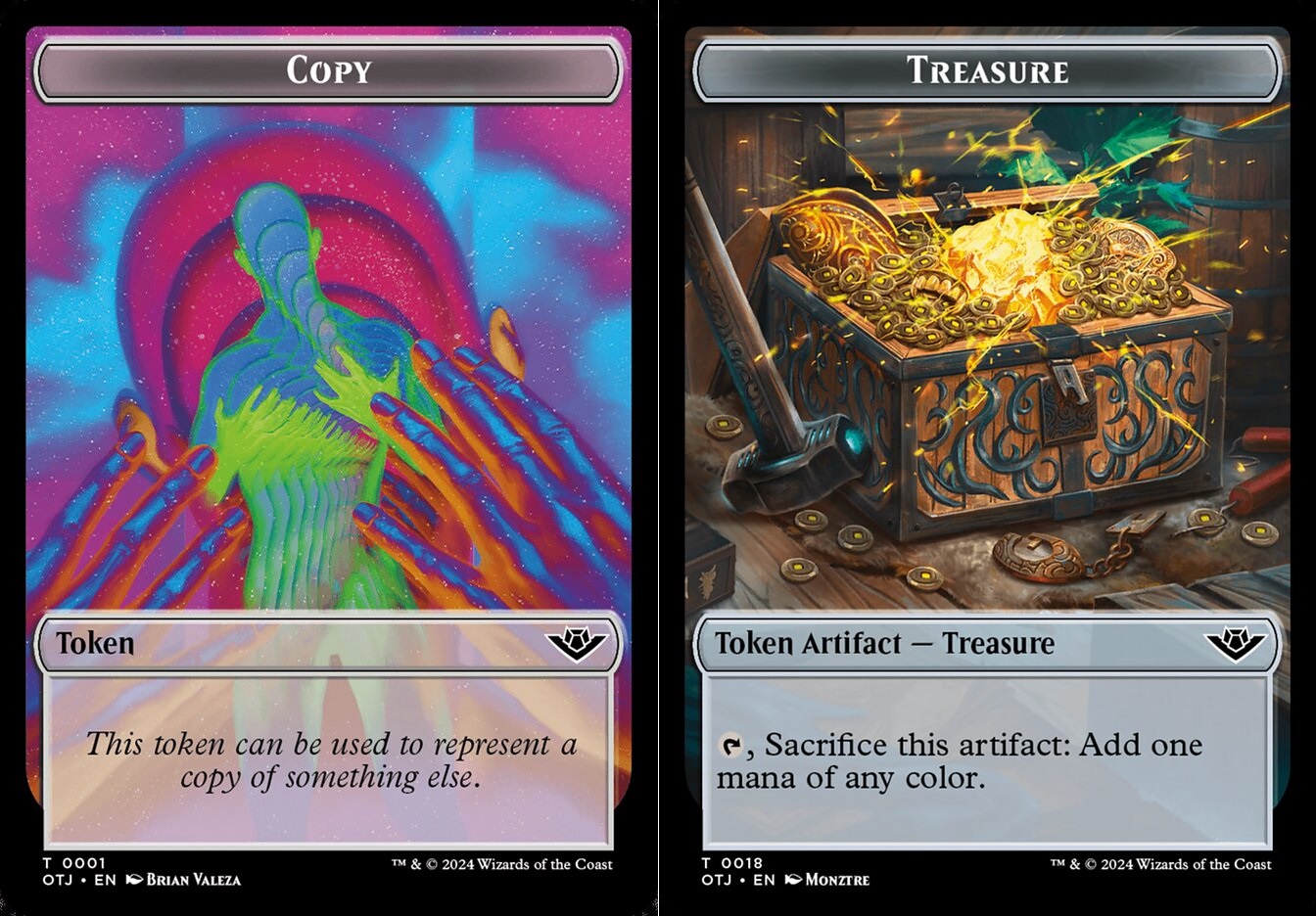 Copy Token // Treasure Token - Foil