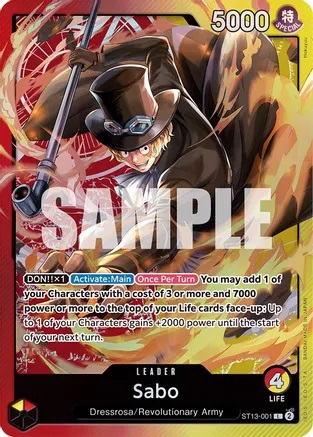 Sabo - ST13-001 - L - Foil