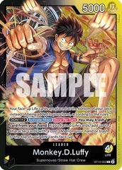 Monkey.D.Luffy - ST13-003 - L - Foil