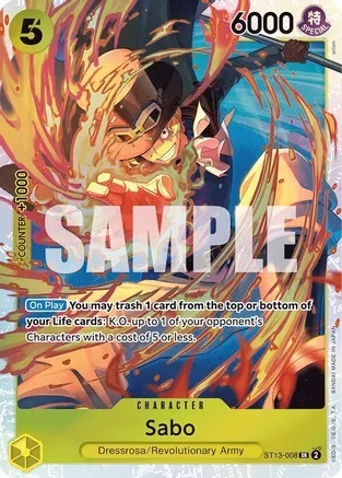 Sabo - ST13-008 - SR - Foil