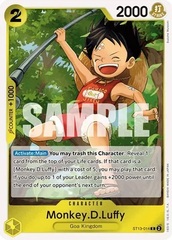 Monkey.D.Luffy - ST13-014 - C - Foil