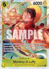 Monkey.D.Luffy - ST13-015 - SR - Foil