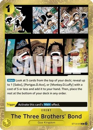 The Three Brothers Bond - ST13-019 - C - Foil