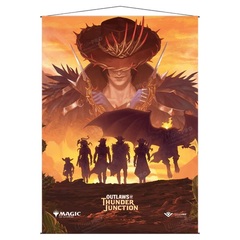 Ultra Pro - MTG Wall Scroll: Outlaws of Thunder Junction - Gang Silhouette