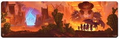 Ultra Pro - MTG 8ft Table Playmat: Outlaws of Thunder Junction - Gang Silhouette