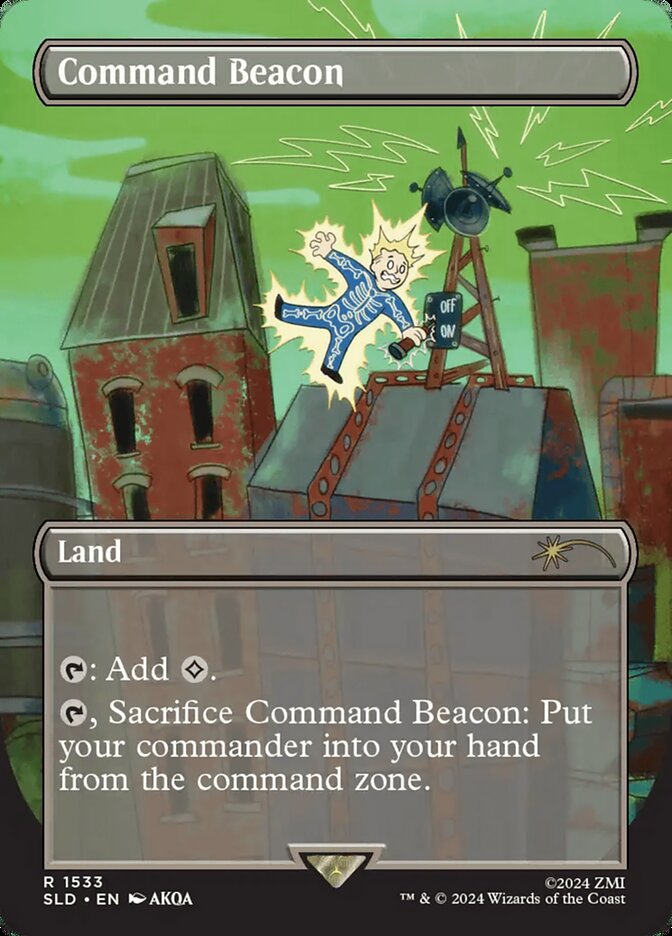 Command Beacon - Rainbow Foil