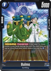 Bulma - FB01-057 - PR (Tournament Pack 01) - Holofoil