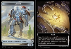 Golem (0006) // Plot (0020) Double-Sided Token