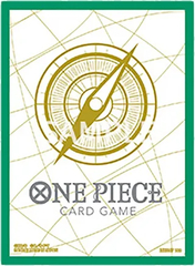 One Piece Card Game Official Sleeves: Assortment 5 - Standard Green (70-Pack)