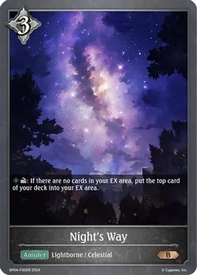 Nights Way - BP04-P35EN - P - Foil