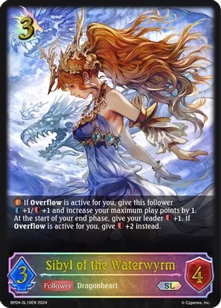 Sibyl of the Waterwyrm - BP04-SL10EN - SL - Foil