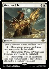 One Last Job - Foil - Promo Pack