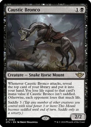 Caustic Bronco - Foil - Promo Pack