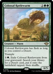 Colossal Rattlewurm - Foil - Promo Pack