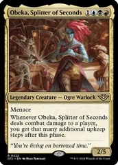 Obeka, Splitter of Seconds - Promo Pack