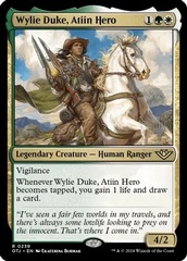 Wylie Duke, Atiin Hero - Promo Pack