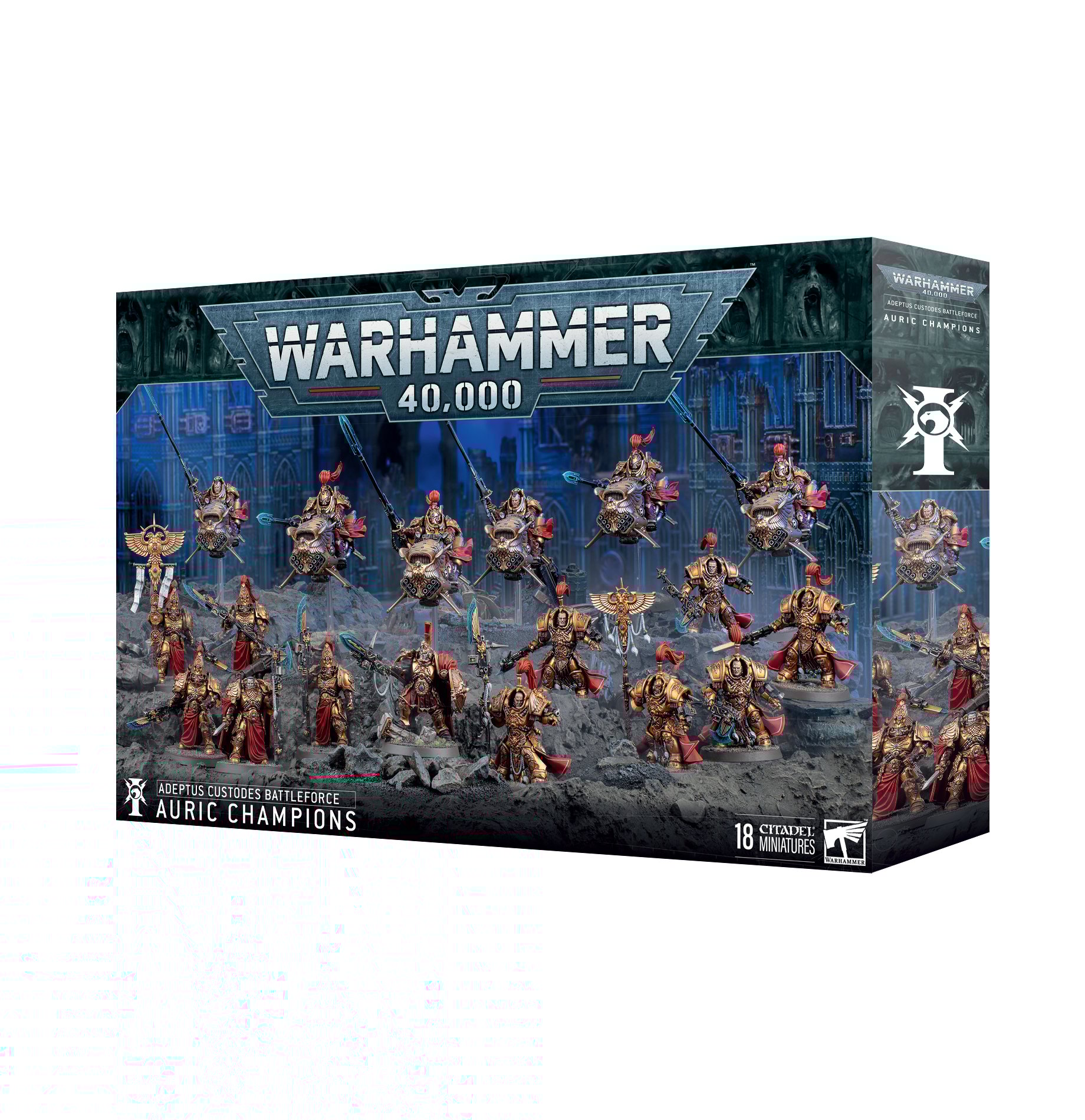 Adeptus Custodes Battleforce Auric Champions Warhammer » Warhammer