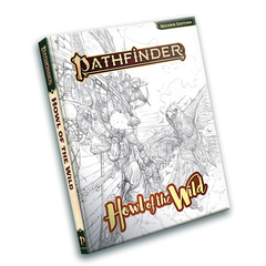 Pathfinder - Second Edition - Howl of the Wild - Sketch Cover