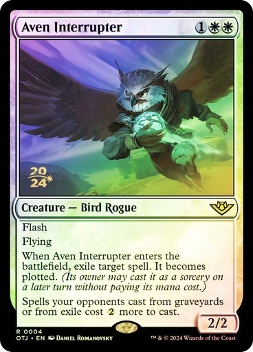 Aven Interrupter - Foil - Prerelease Promo