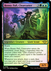 Bonny Pall, Clearcutter - Prerelease Foil